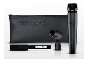 Micrófono Dinámico Shure SM57-LC Cardioide para Instrumentos y Amplificadores