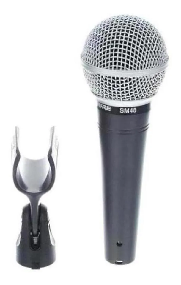 Micrófono Dinámico Vocal Shure SM48-LC Cardioide con Filtro Pop - Image 3