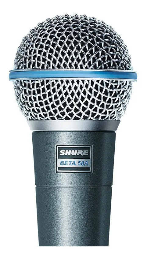 Micrófono Dinámico Vocal Shure BETA 58A Supercardioide de Alta Salida - Image 2