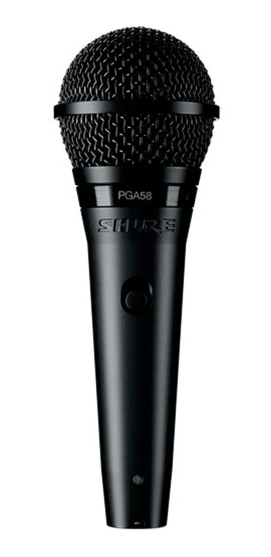 Micrófono Dinámico Vocal Shure PGA58-BTS Cardioide con Stand y Cable - Image 2