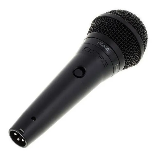 Micrófono Dinámico Vocal Shure PGA58-BTS Cardioide con Stand y Cable - Image 3