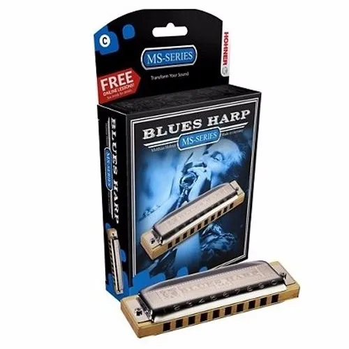 Armónica Do (C) Hohner Blues Harp 532/20 MS M533016X Diatónica