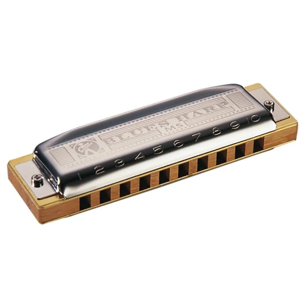 Armónica Do (C) Hohner Blues Harp 532/20 MS M533016X Diatónica - Image 2