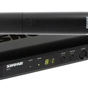 Sistema Inalámbrico con Micrófono de Mano Dinámico Cardioide Shure BLX24/SM58-J11
