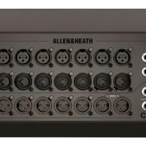 Mezcladora Digital Ultracompacta Allen & Heath CQ-20B de 20 Entradas y 8