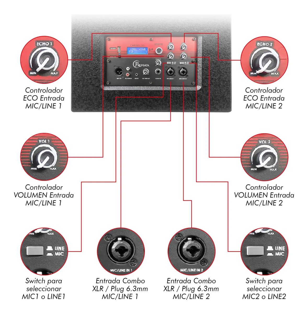 Altoparlante Premiata 12" in Linea CARUSO-121 - Image 7