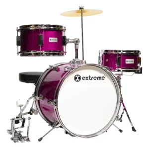 Batería Infantil EXBT018 Extreme Rosa 3 Piezas