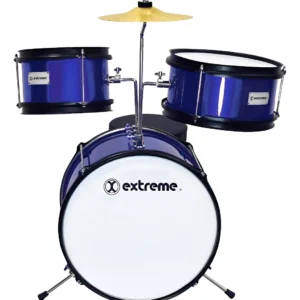 Batería Infantil EXBT011 Extreme Azul Metálico 3 Piezas