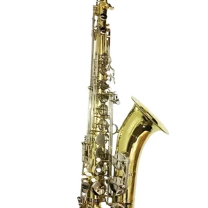 Saxofón Tenor Silvertone SLSX025 SIb Combinado Laqueado Niquelado