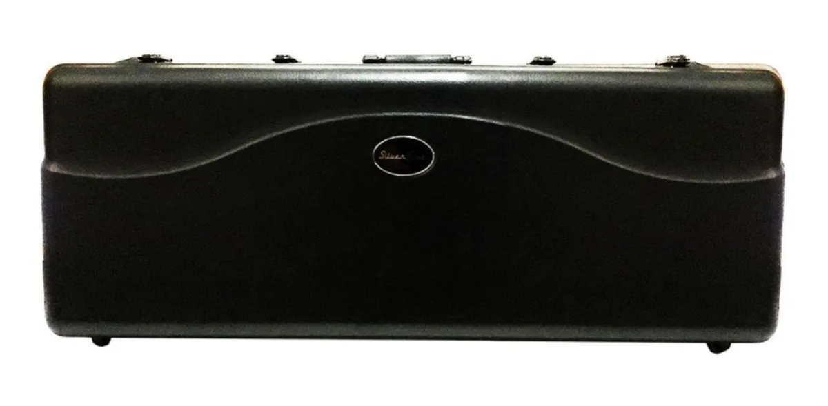 Saxofón Tenor Silvertone SLSX025 SIb Combinado Laqueado Niquelado - Image 2