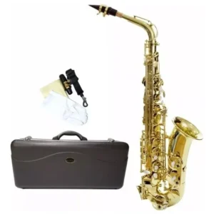Saxofón Alto Silvertone SLSX009 Eb Laqueado