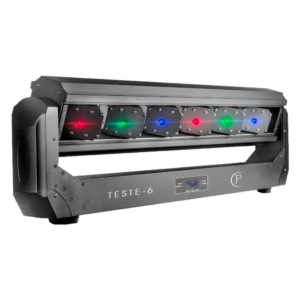 Barra Móvil Láser Premiata TESTE-6 RGB 3W (500mW x 6)