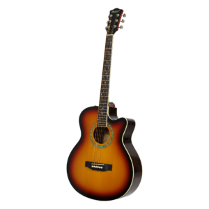 Guitarra Acústica McCartney C19-SB de 40 Pulgadas Sunburst Tilo
