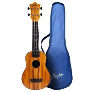 Ukulele Flight Soprano TUS55 Madera de Acacia