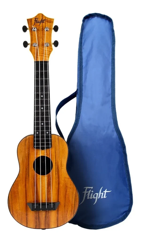 Ukulele Flight Soprano TUS55 Madera de Acacia