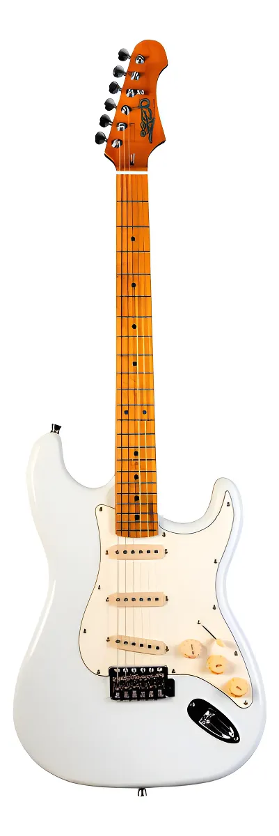 Guitarra Eléctrica Jet Guitars JS-300 Owh Blanca