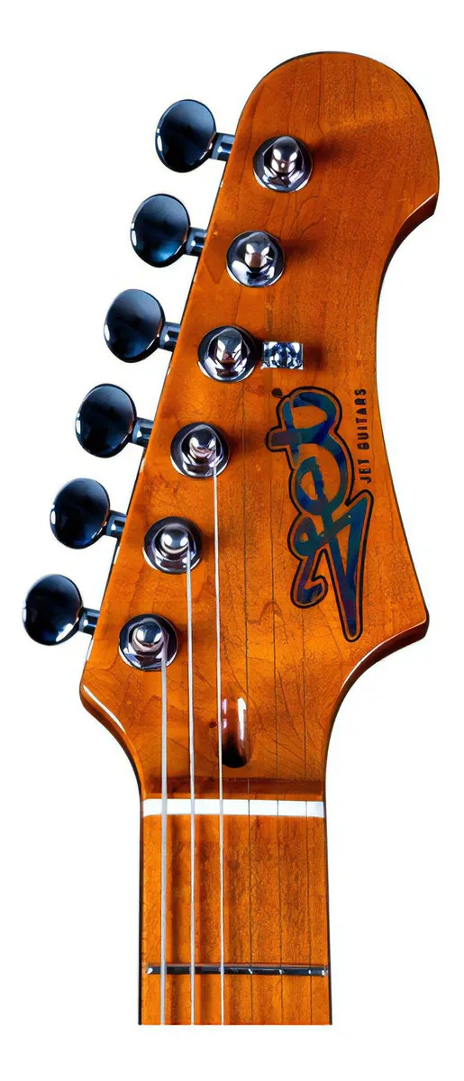 Guitarra Eléctrica Jet Guitars JS-300 OWH Blanca - Image 2