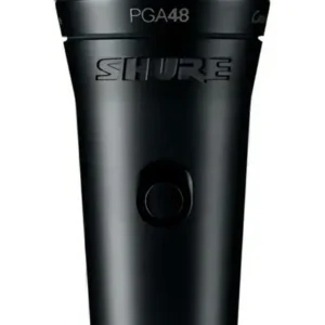 Micrófono Dinámico con Cable Shure PGA48-QTR