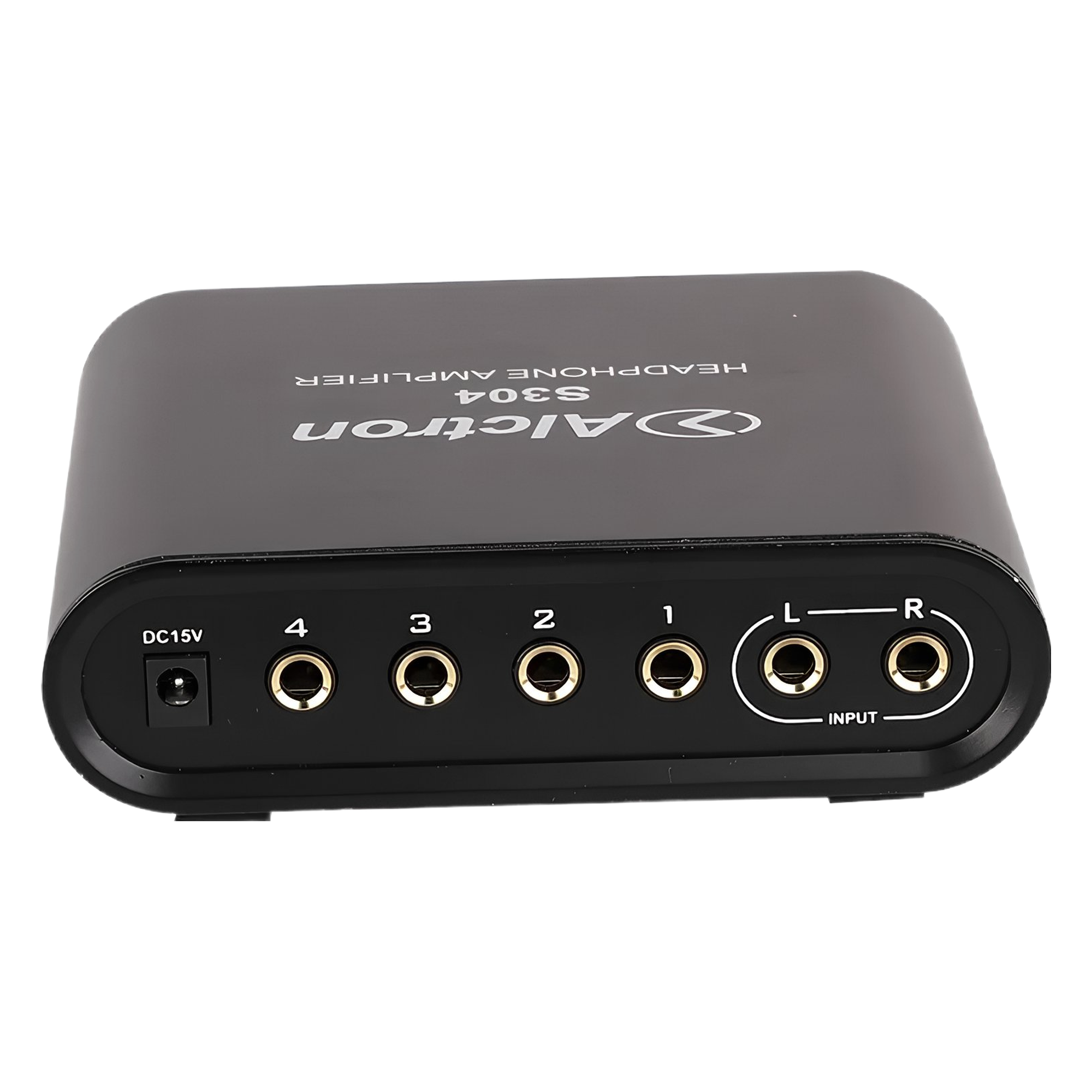 Amplificador de Audífonos Alctron S304 de 4 Canales Estéreo Profesional
