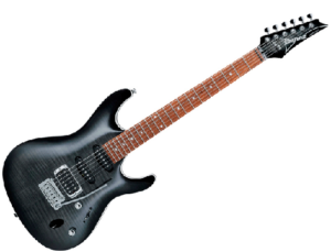 Guitarra Ibanez Gris Transparente