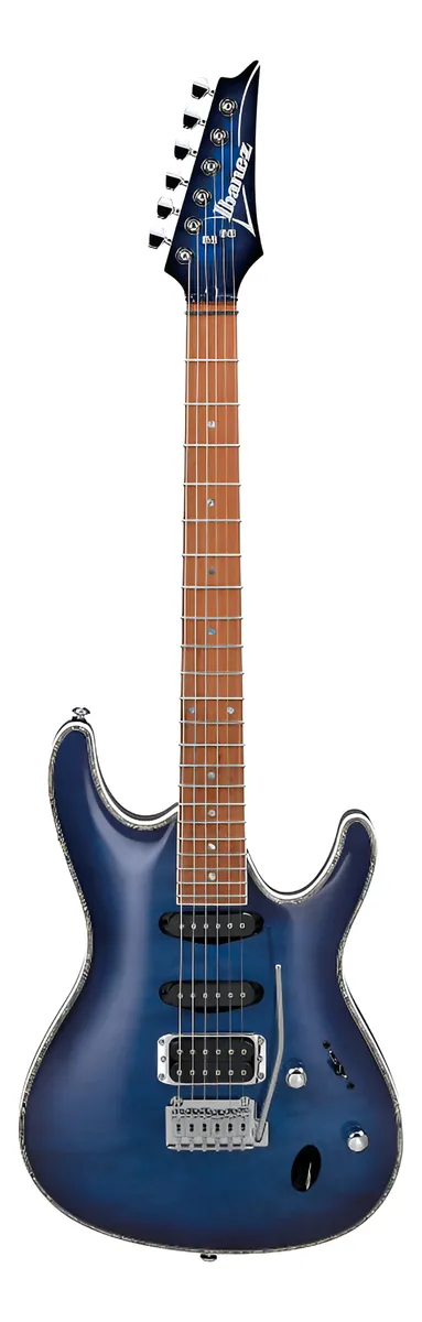 Guitarra Eléctrica Ibanez "SA" Azul Sombreado Negro SA360NQM-SPB