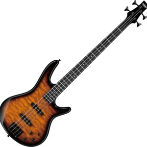 Bajo Eléctrico de 4 Cuerdas Ibanez "SDGR" Amarillo Transparente/Sombreado Negro GSR280QA-TYS