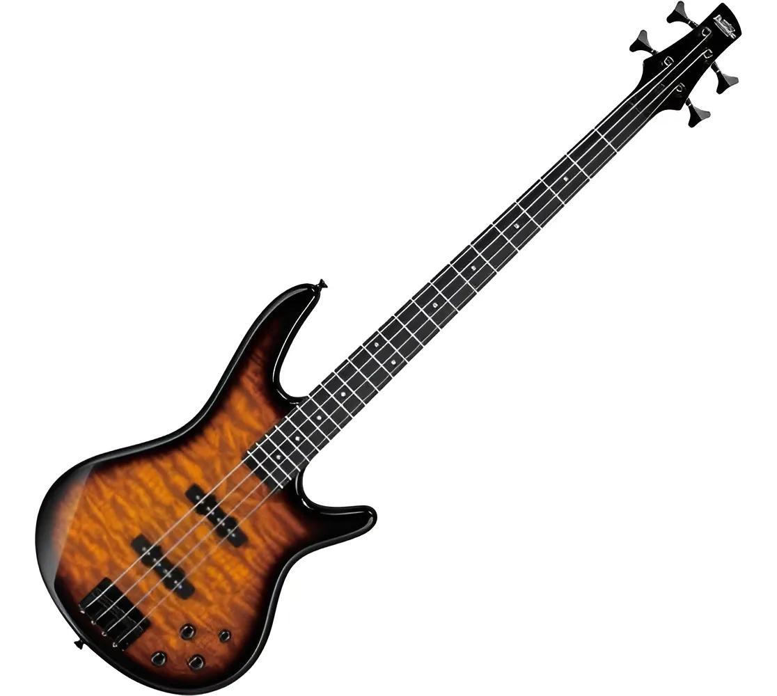 Bajo Eléctrico de 4 Cuerdas Ibanez "SDGR" Amarillo Transparente/Sombreado Negro GSR280QA-TYS