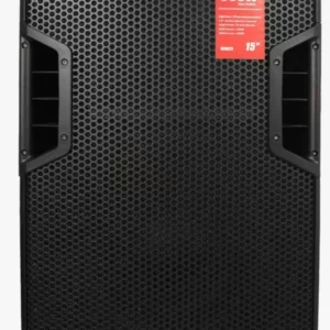 Bafle Amplificado Vamav Nova N15 15 Pulgadas Gabinete de Madera (Plywood)