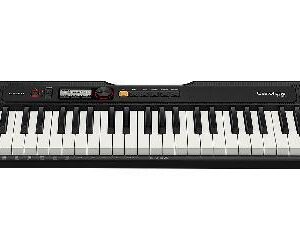 Teclado Portátil de 61 teclas Casio CT-S200 Casiotone con eliminador Negro