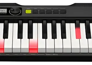 Teclado Portátil de 61 teclas Casio LK-S250 con eliminador Negro