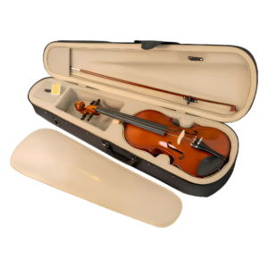 Violín Amadeus Cellini 4/4 Brillante Solid con Ébano y Estuche MV012E