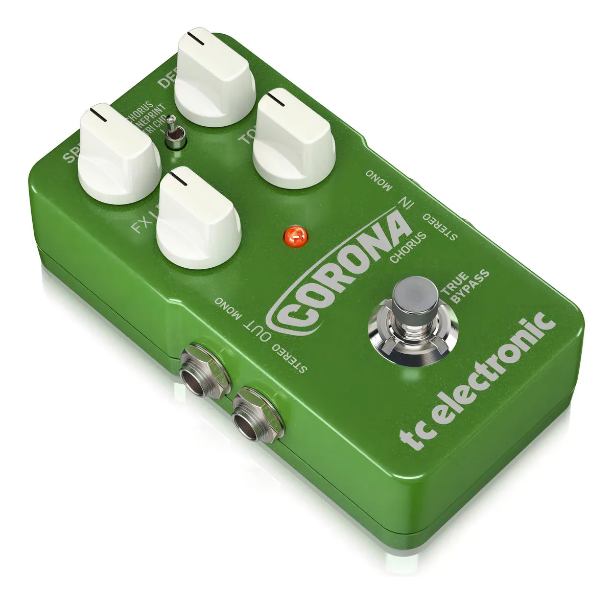Pedal TC Electronic Corona Chorus con Tecnología Toneprint