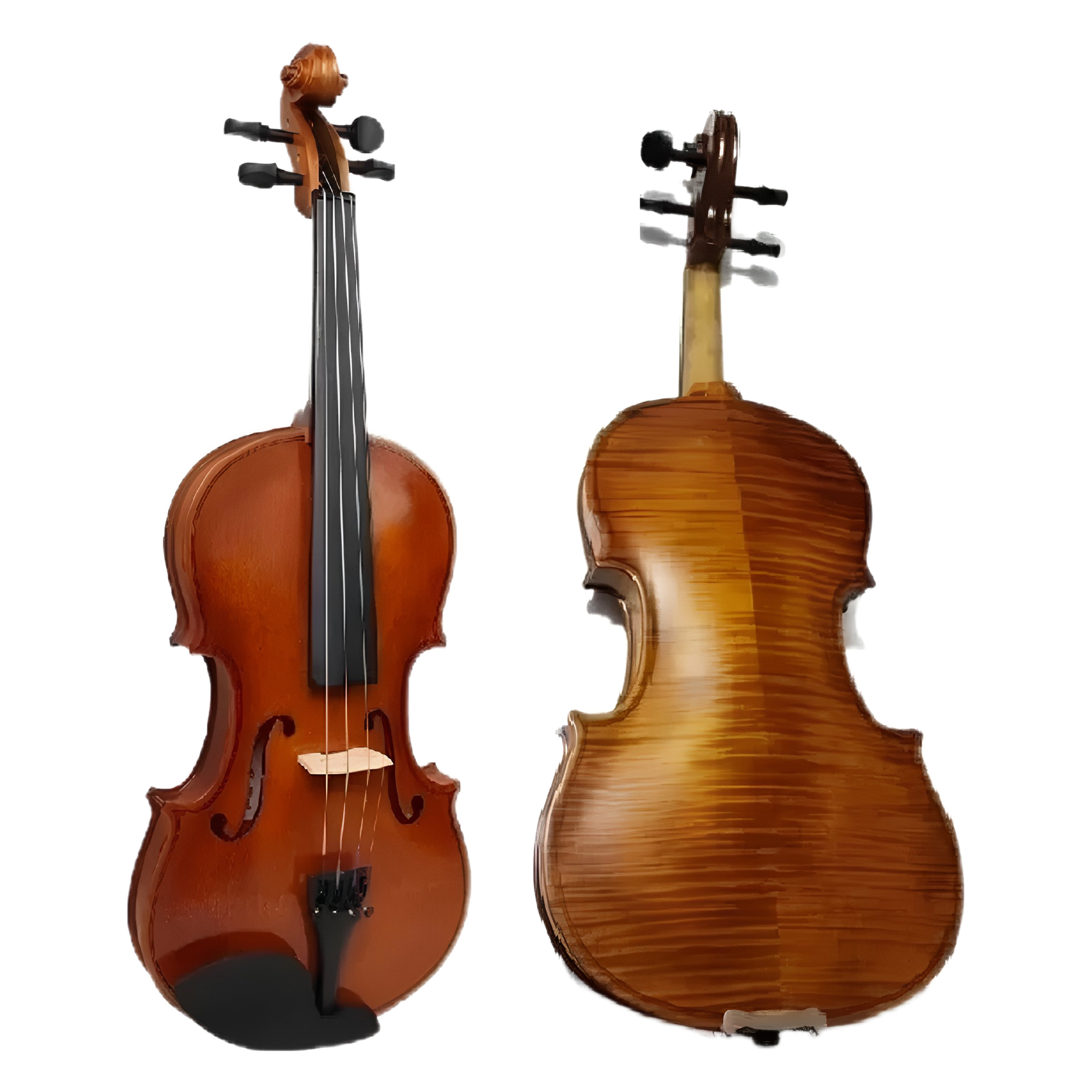 Violín Amadeus Cellini AMVL007 4/4 Estudiante Mate Atigrado