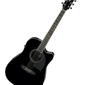 Guitarra Electroacústica Ibanez Negra PF15ECE-BK Serie Performance