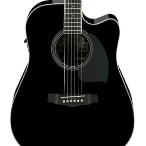 Guitarra Electroacústica Ibanez Negra PF15ECE-BK Serie Performance