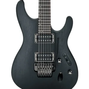 Guitarra Eléctrica Ibanez "S" Negro Veteado S520-WK