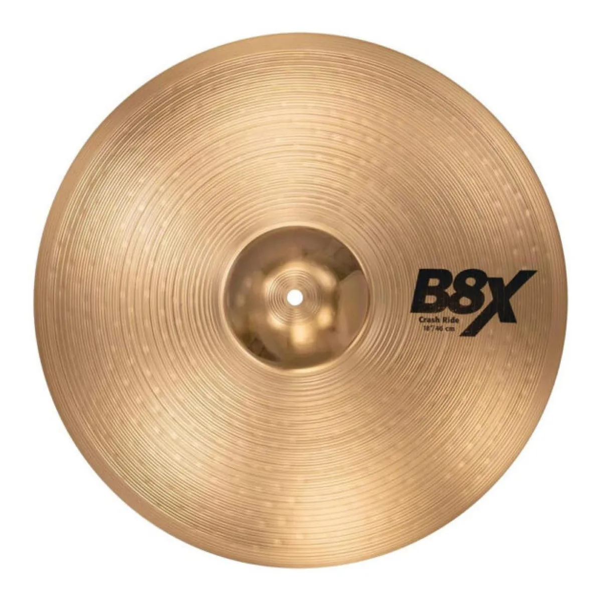 Platillo Crash Ride 18 Pulgadas Sabian B8X 41811X Bronce B8