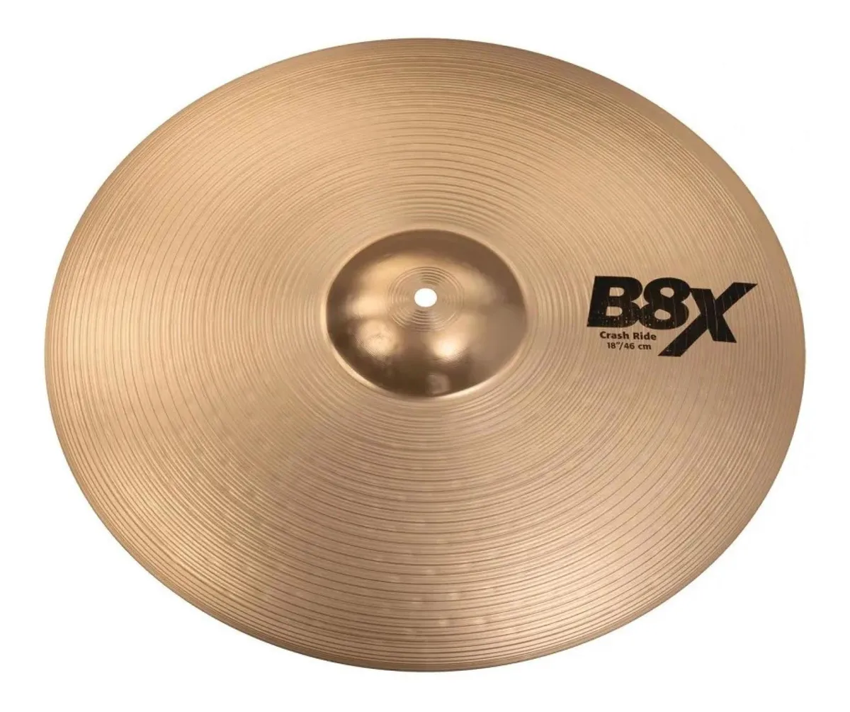 Platillo Crash Ride 18 Pulgadas Sabian B8X 41811X Bronce B8 - Image 2
