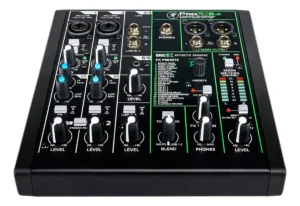 Mezcladora Profesional Mackie ProFX6v3 de 6 Canales con Interfaz USB