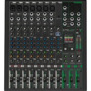 Mezcladora Profesional Mackie ProFX12v3 de 12 Canales con Efectos y USB