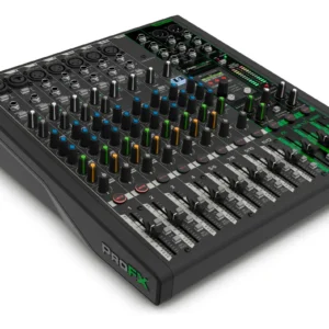 Mezcladora Profesional Mackie ProFX12v3 de 12 Canales con Efectos y USB