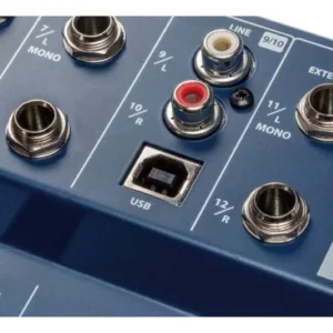 Mezcladora Analógica Soundcraft NOTEPAD-5 de Escritorio con USB