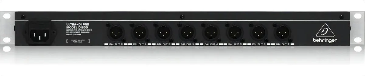 Caja Directa Activa de 8 Canales Behringer ULTRA-DI DI800 V2 - Image 3