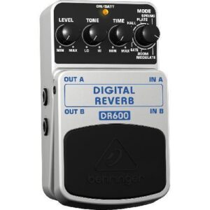 Pedal de Reverb Digital Behringer DR600 con 6 Modos Estéreo