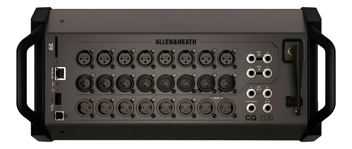Mezcladora Digital Ultracompacta Allen & Heath CQ-20B de 20 Entradas y 8