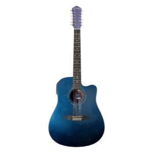 Docerola Electroacústica La Sevillana Texana TX-1200CEQ CMN 12 Cuerdas KLT-34 EQ Chamaleon