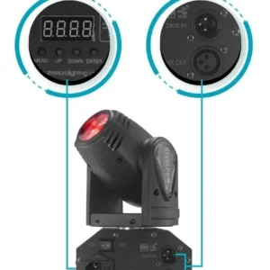 Funda 2-en-1 Steelpro MINI15-BAG para Cabezas Móviles Beam 15W