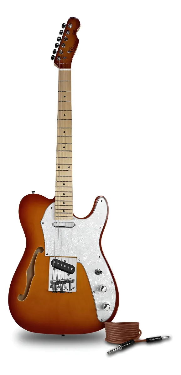 Guitarra Eléctrica Premiata Antique Sunburst TC 035 PG - Image 6