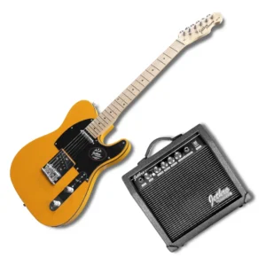 Paquete de Guitarra Steelpro 027-SK Mantequilla