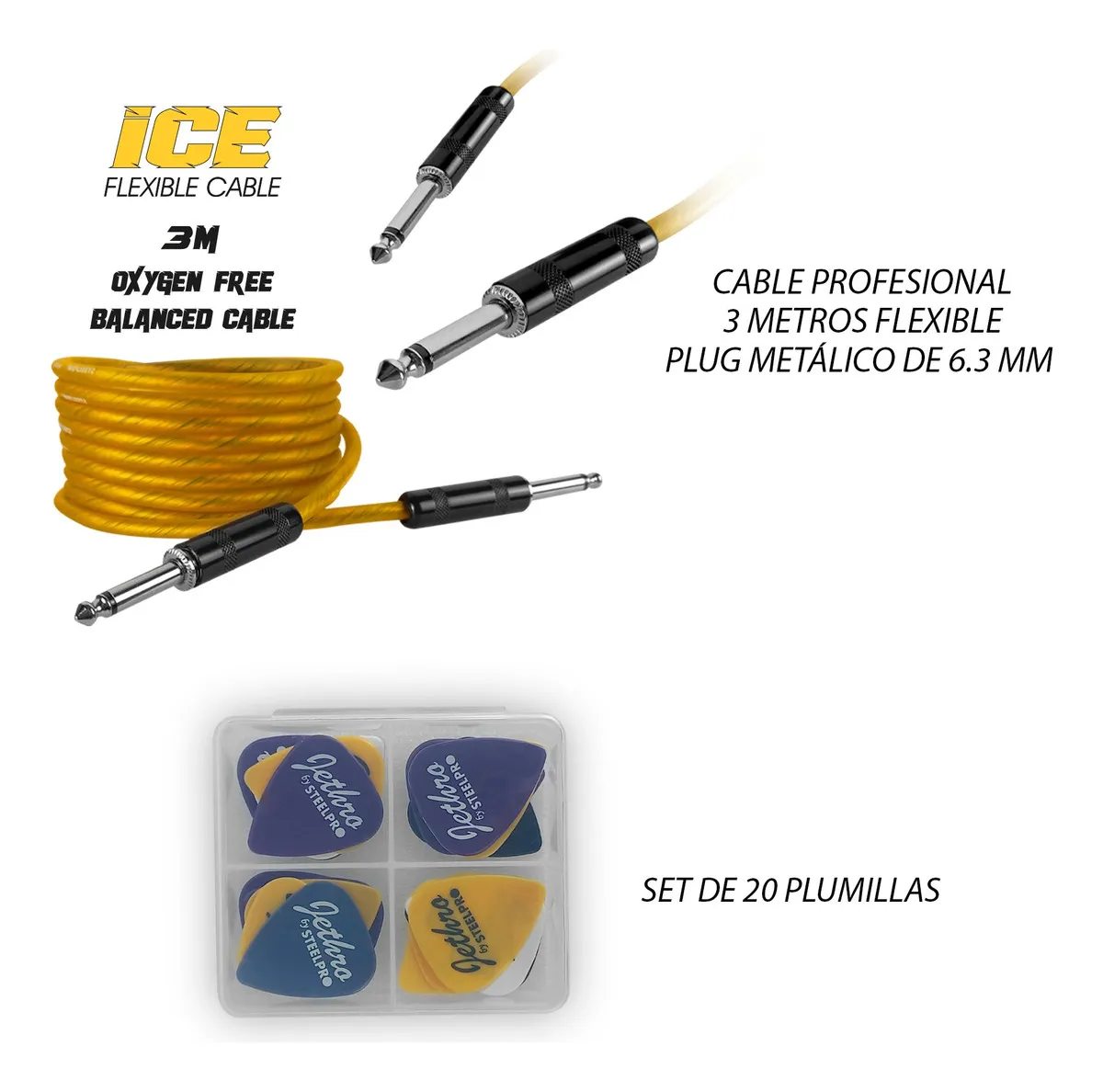 Paquete de Bajo Eléctrico Steelpro 502-SK Rojo - Image 3